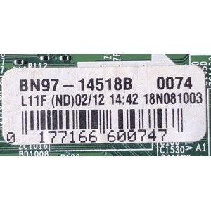 MAIN PARA TV SAMSUNG / NUMERO DE PARTE BN94-13095H / BN41-02585B / BN97-14518B / BN9413095H / PANEL CY-JN049BGLV1H / DISPLAY LSF490HN01-L07 / BN96-39225A / MODELO UN49J5290AFXZX	FA01